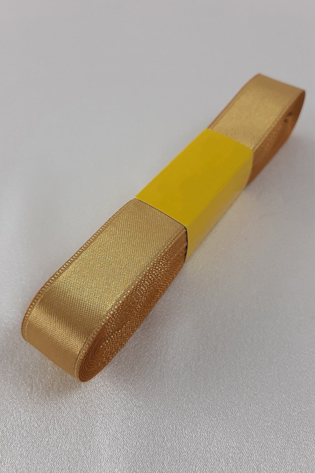 Hardal Sarısı Saten Kurdele 2Cm