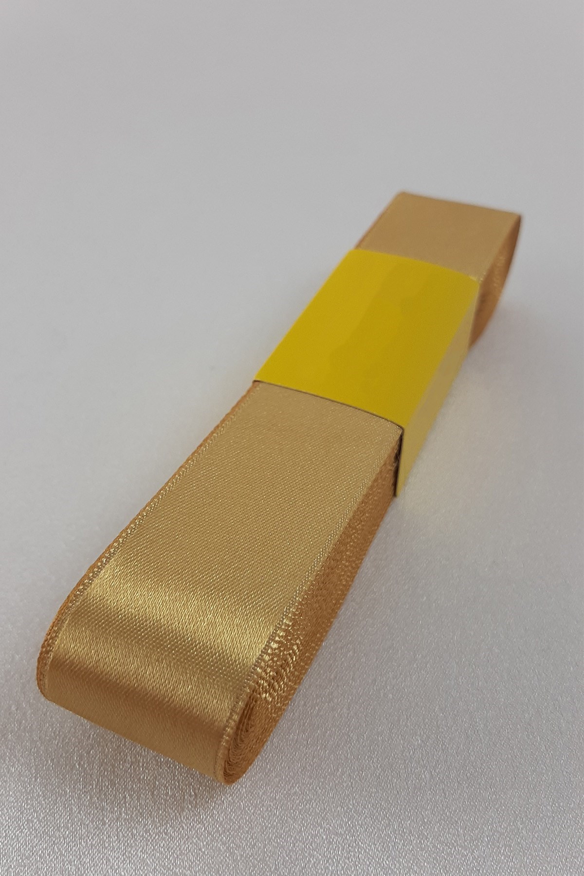 Hardal Sarısı Saten Kurdele 3 Cm