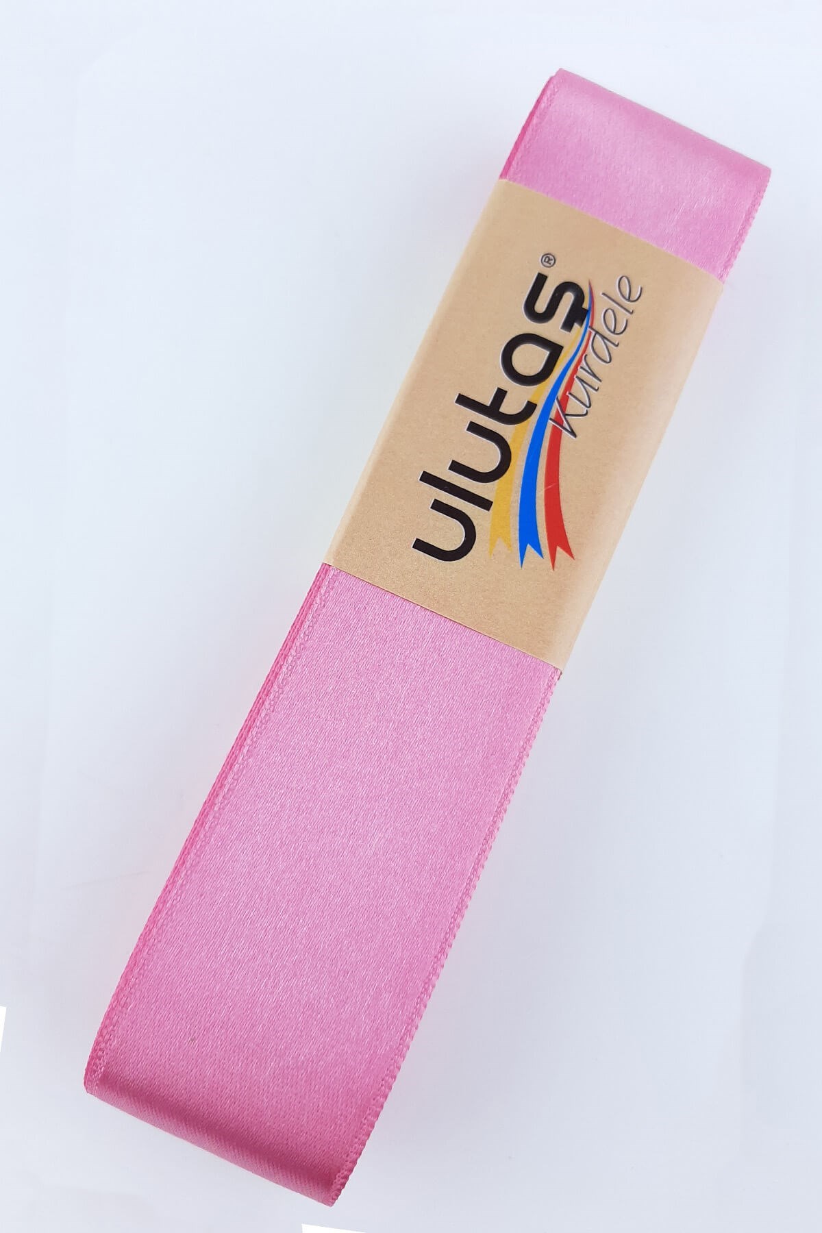 Koyu Pembe Saten Kurdele 3 cm 10 mt