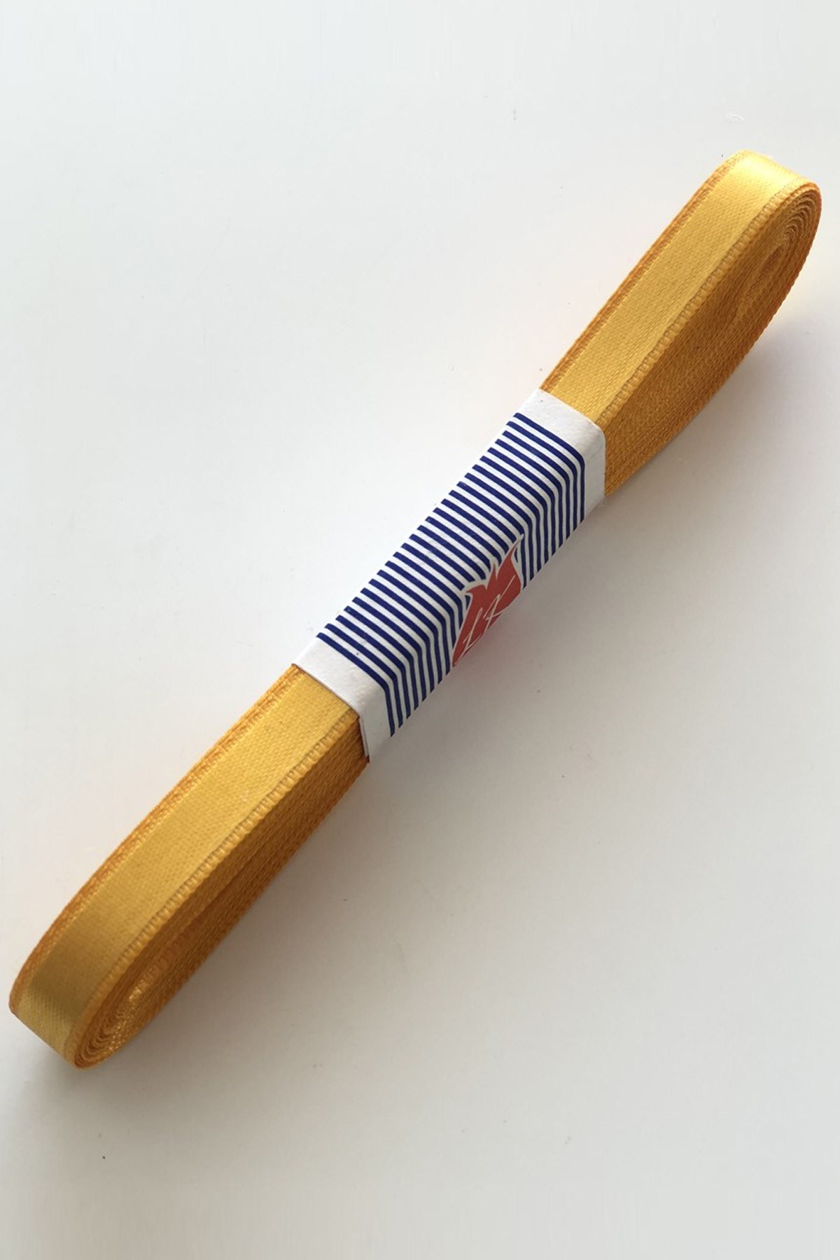 Koyu Sarı Saten Kurdele 1 cm