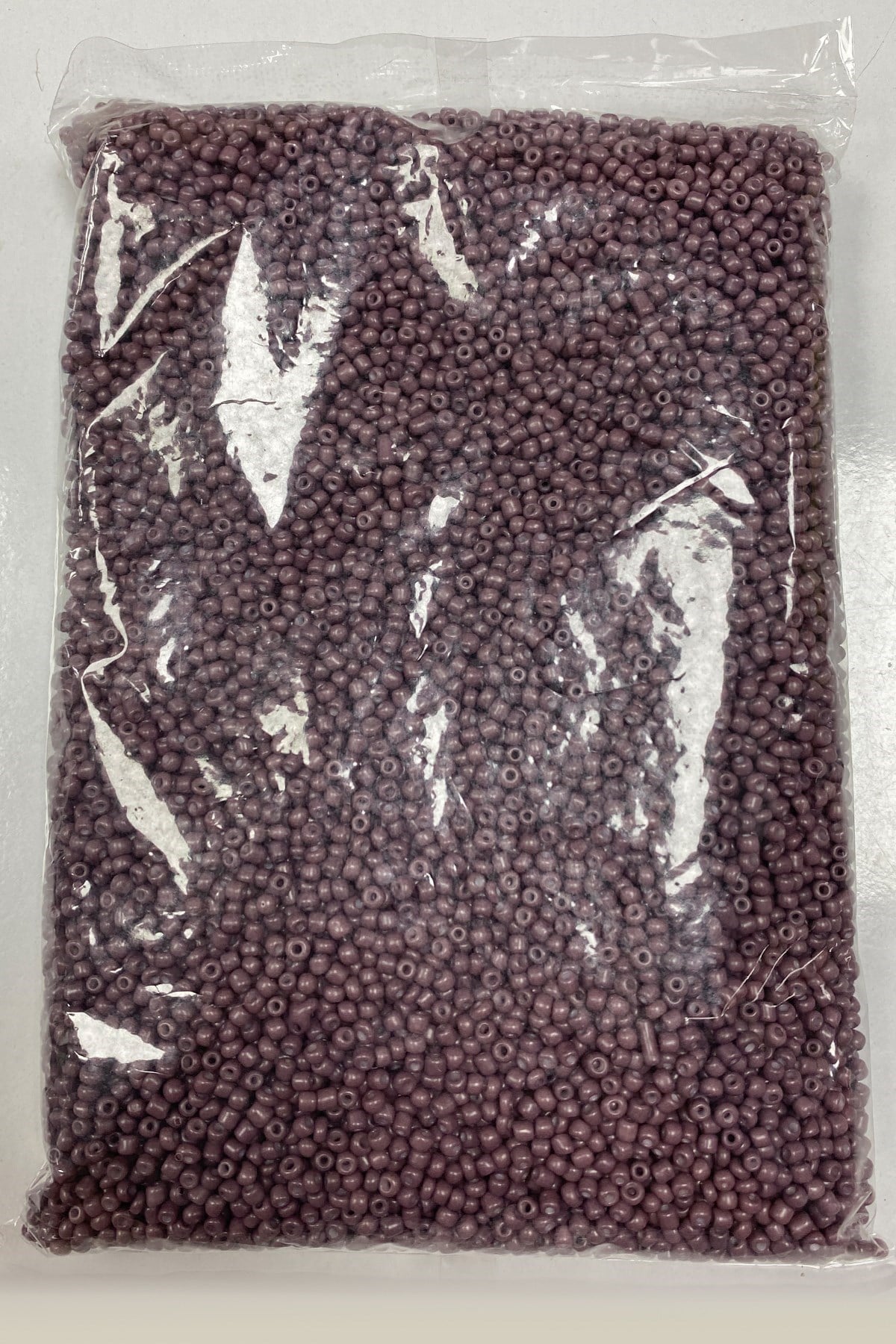 Koyu Yavruağzı Kum Boncuk 3 mm 500 gr