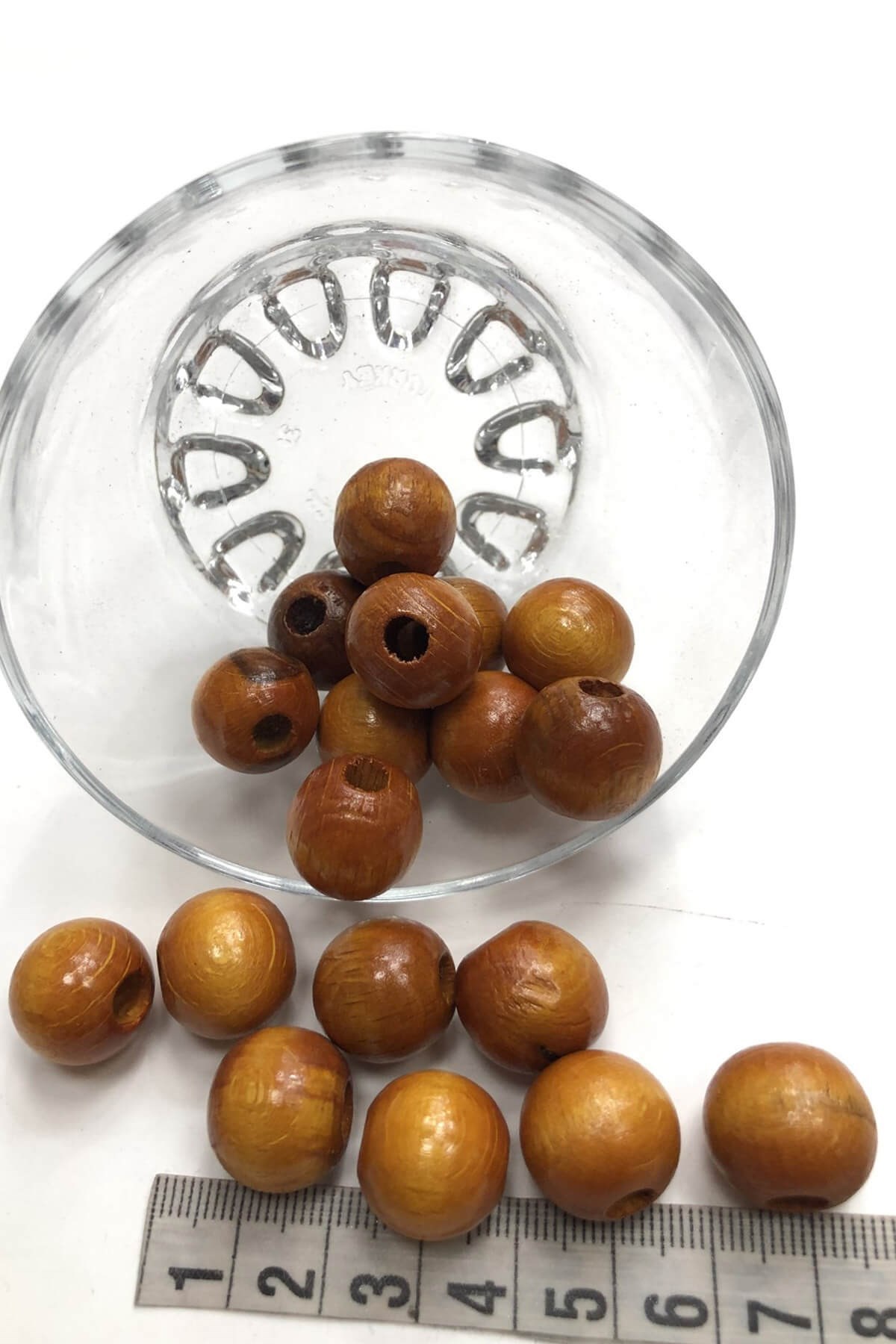 Kumlu Kahverengi Ahşap Boncuk 25 gr