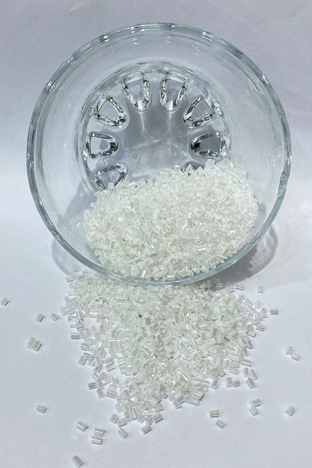Mat Beyaz Kesme Boncuk 50 gr