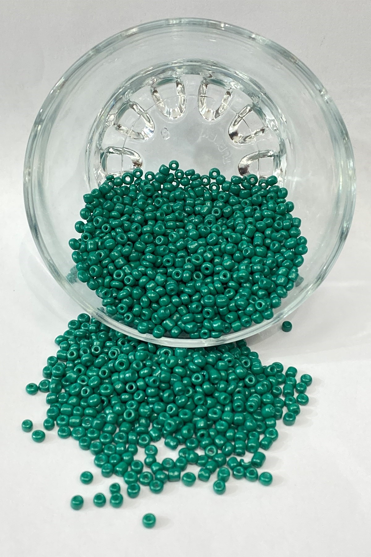 Mat Yeşil Kum Boncuk 3 mm 50 gr