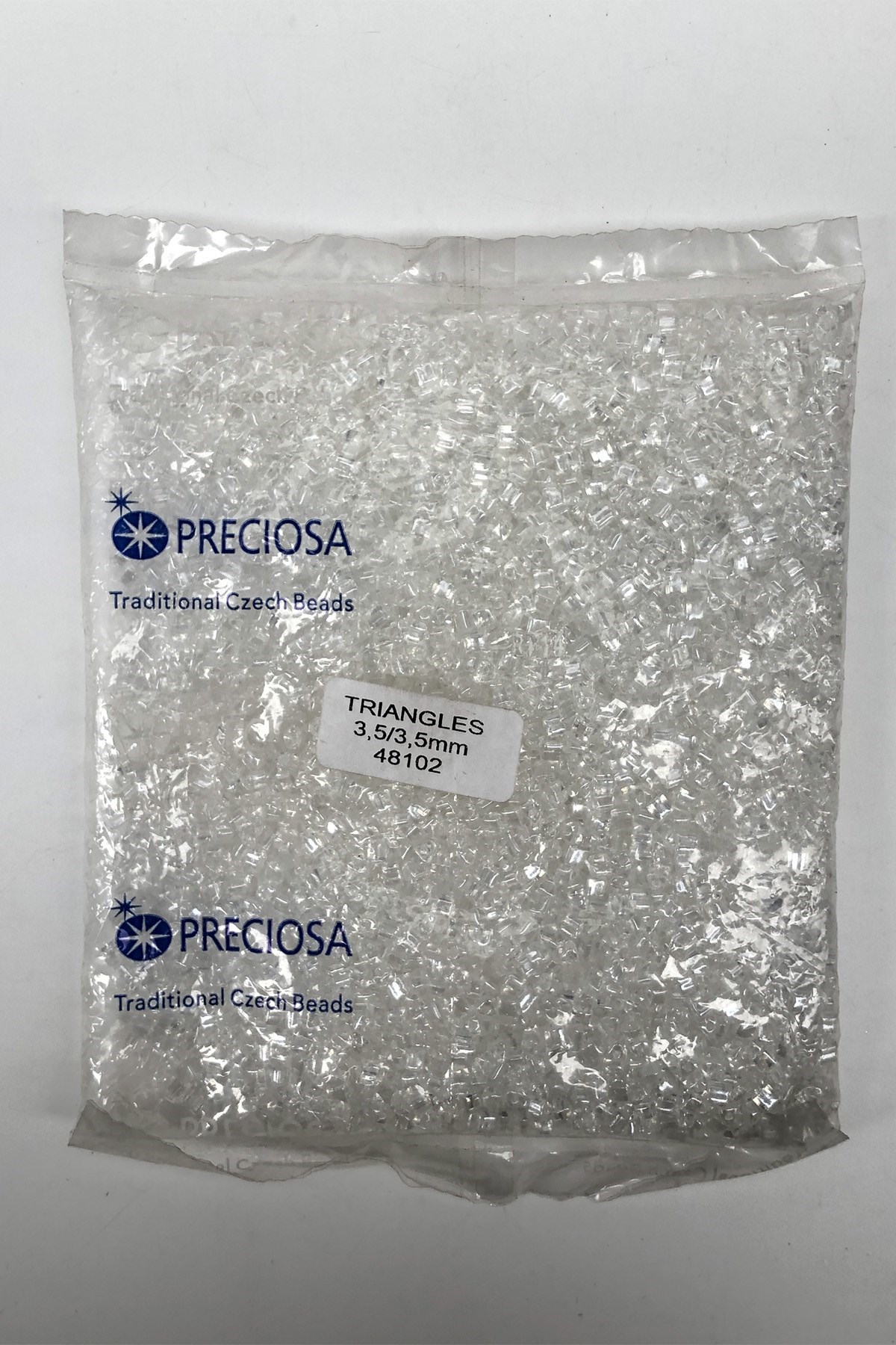 Precıosa Triangles Kesme Şeffaf Boncuk 48102 250 gr
