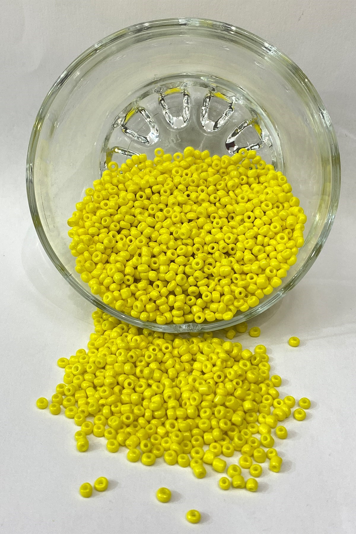 Sarı Kum Boncuk 3 mm 50 gr