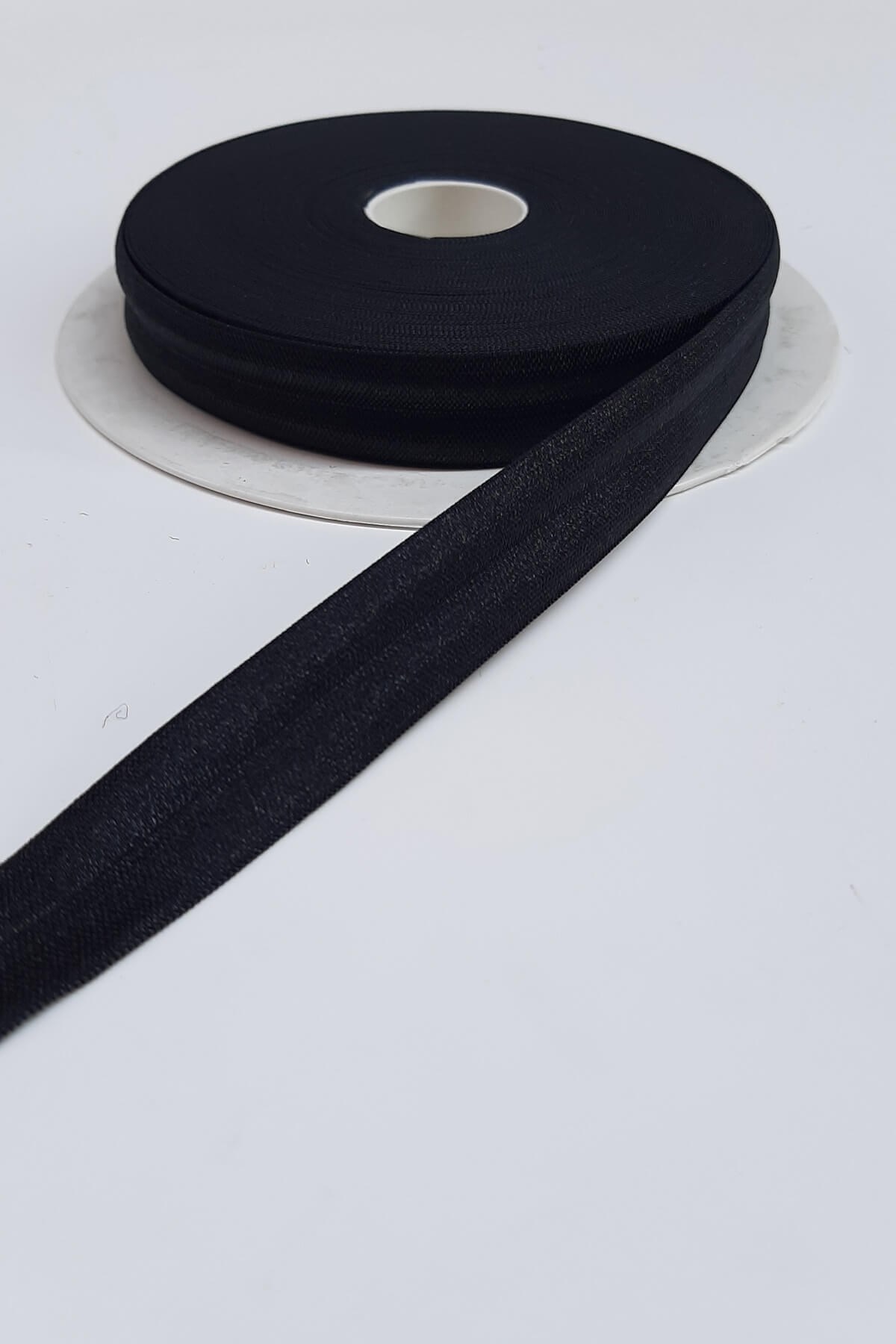 Siyah Lastikli Saç Bandı 1,5cm