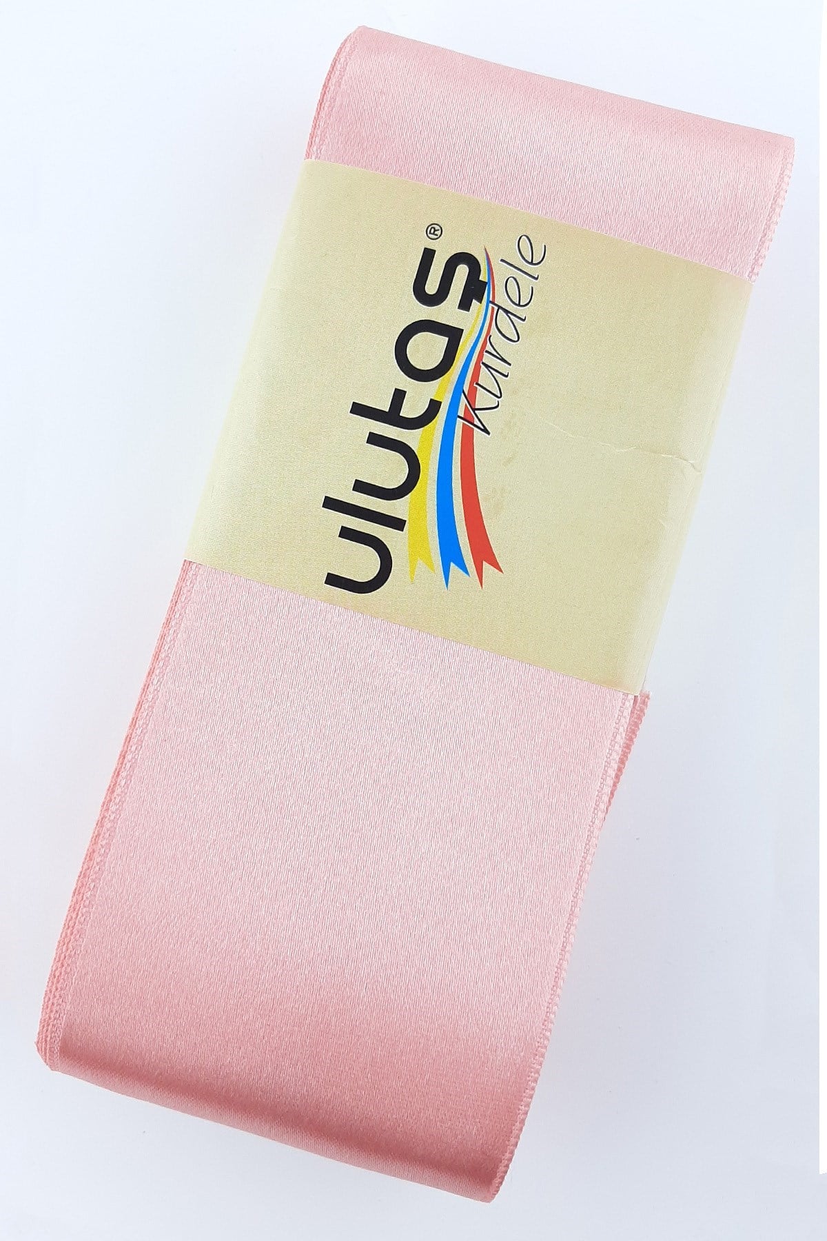 Yavruağzı Saten Kurdele 6 cm 10 Mt