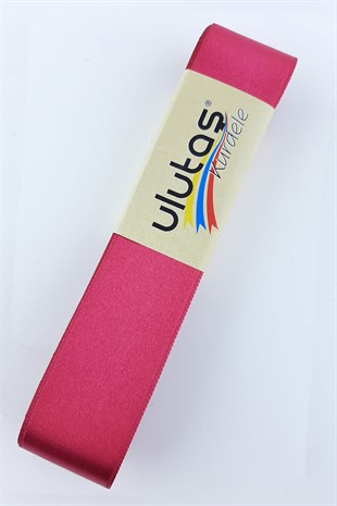 Koyu Fuşya Saten Kurdele 3 cm 10 mt