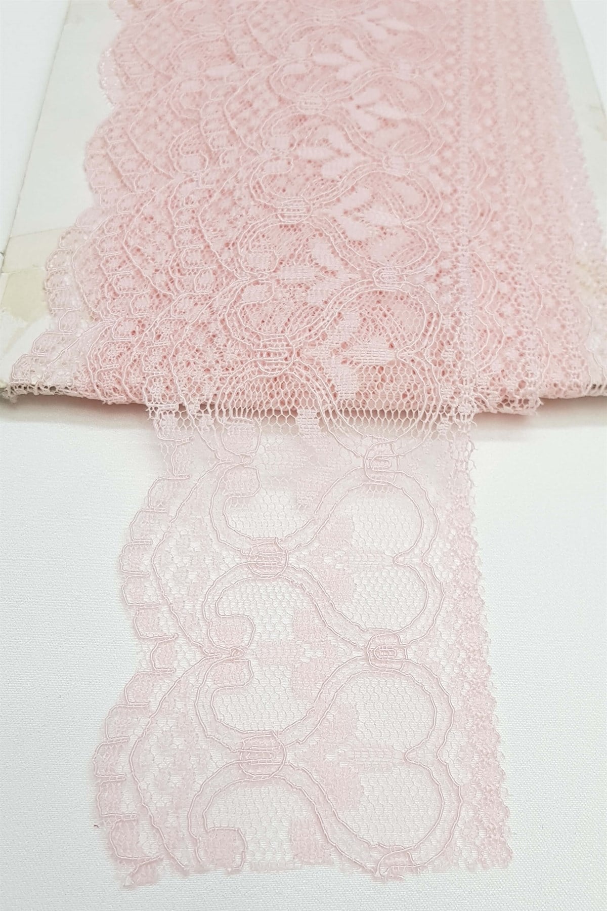  Pembe Kolalı Kuğu Dantel 6 cm