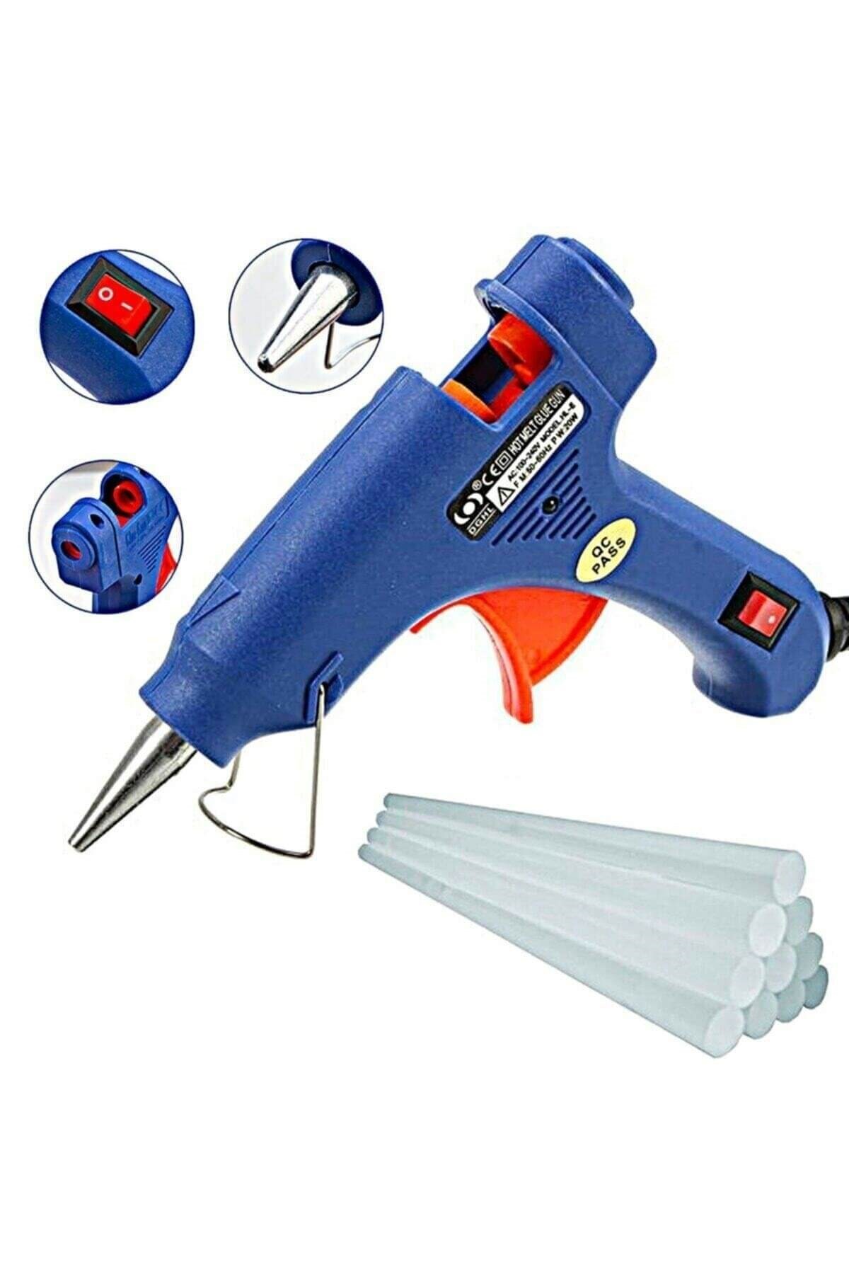 60 watt Sıcak Silikon Tabancası + 10 Slikon