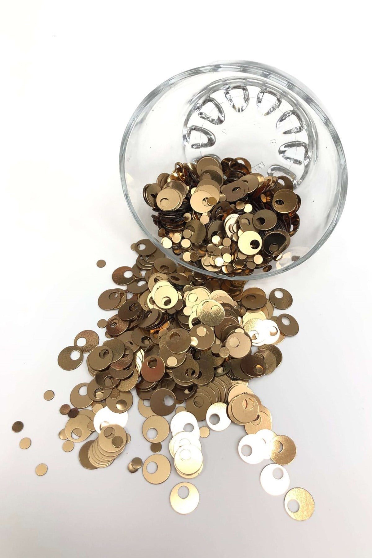 Gold Renk Patik ve Çanta Pulu 10 mm