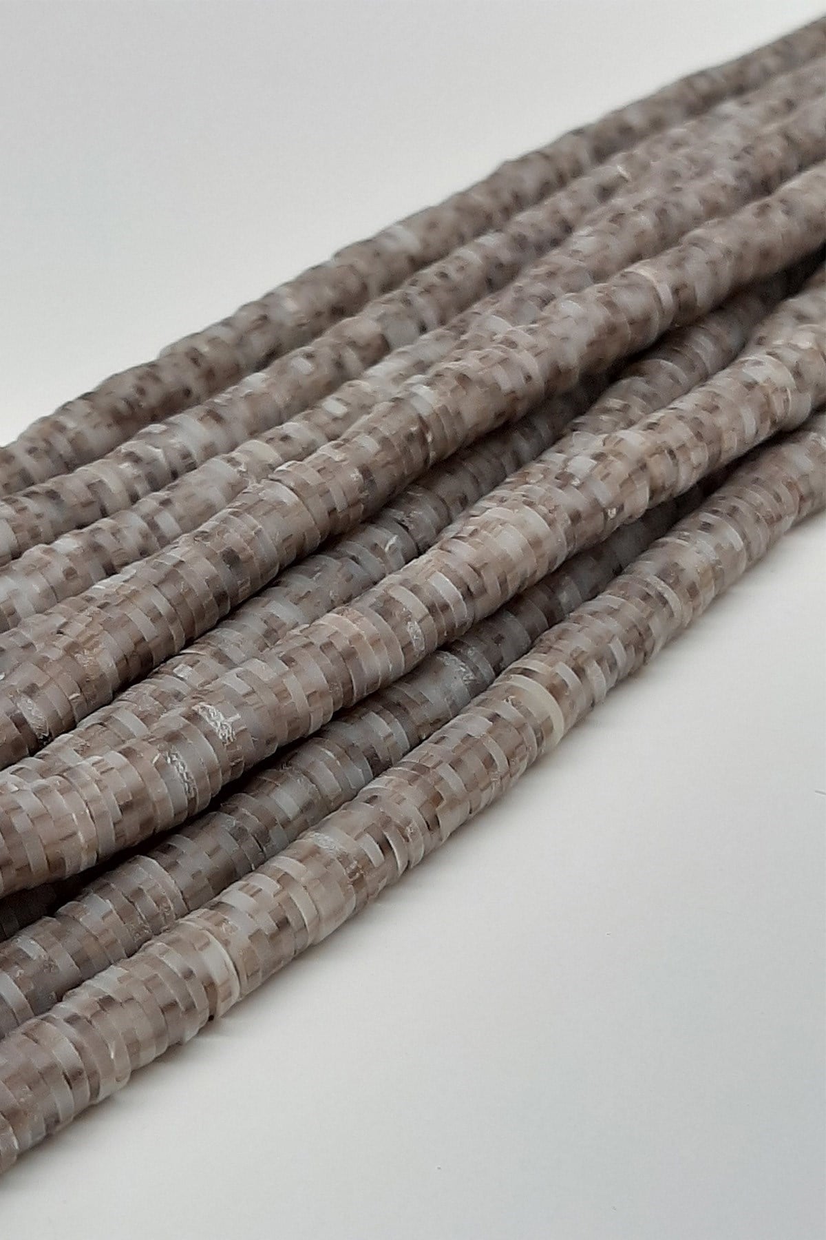 Kahve Fimo Hamur Boncuk 6Mm