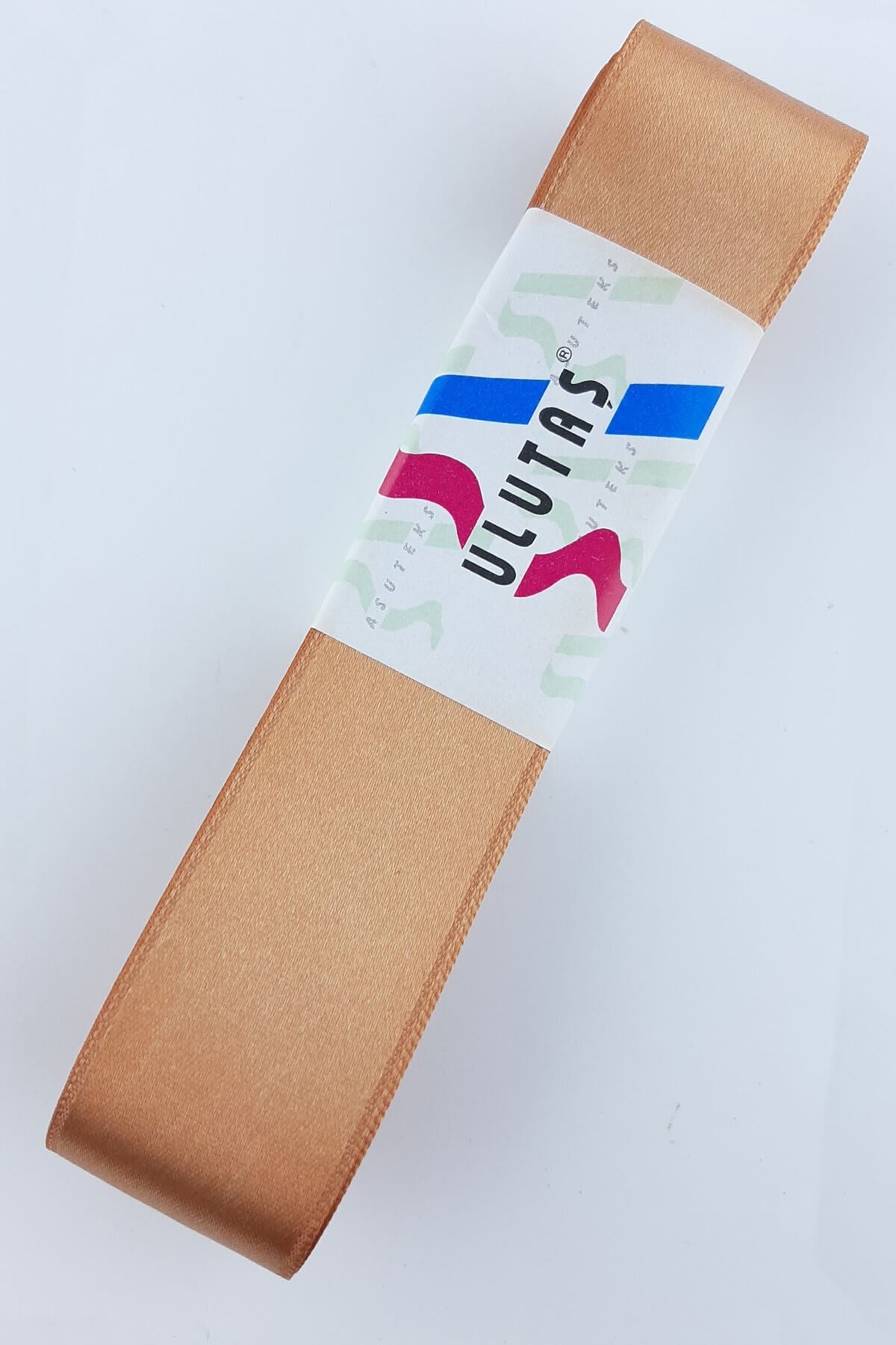 Kiremit Rengi Saten Kurdele 3 cm 10 mt
