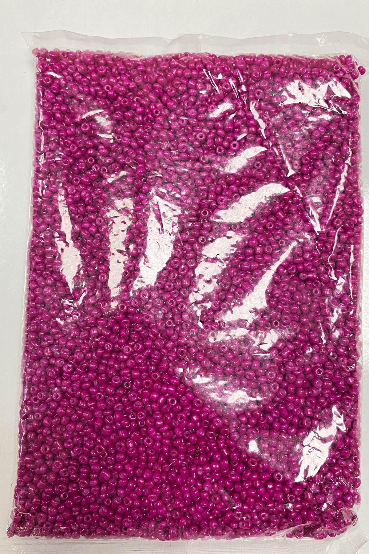Koyu Fuşya Kum Boncuk 3 mm 500 gr