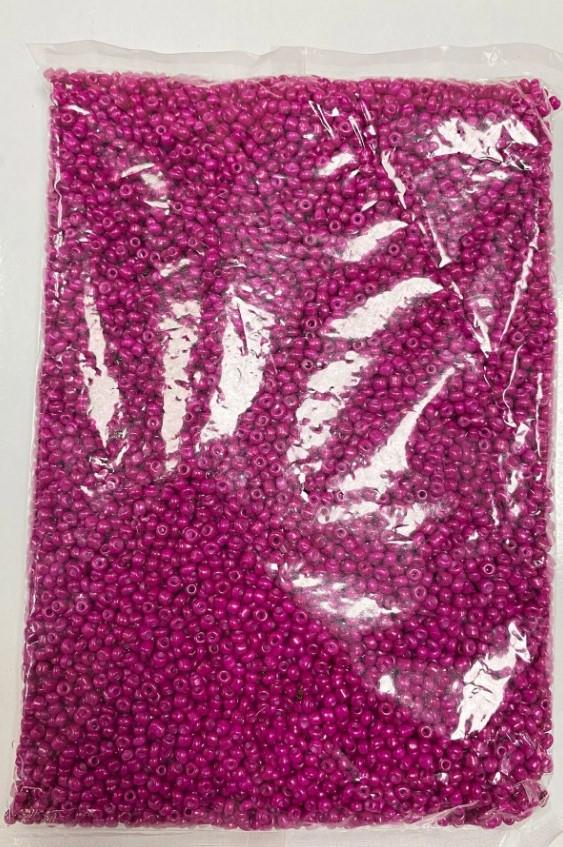 Koyu Fuşya Kum Boncuk 3 Mm 500 gr