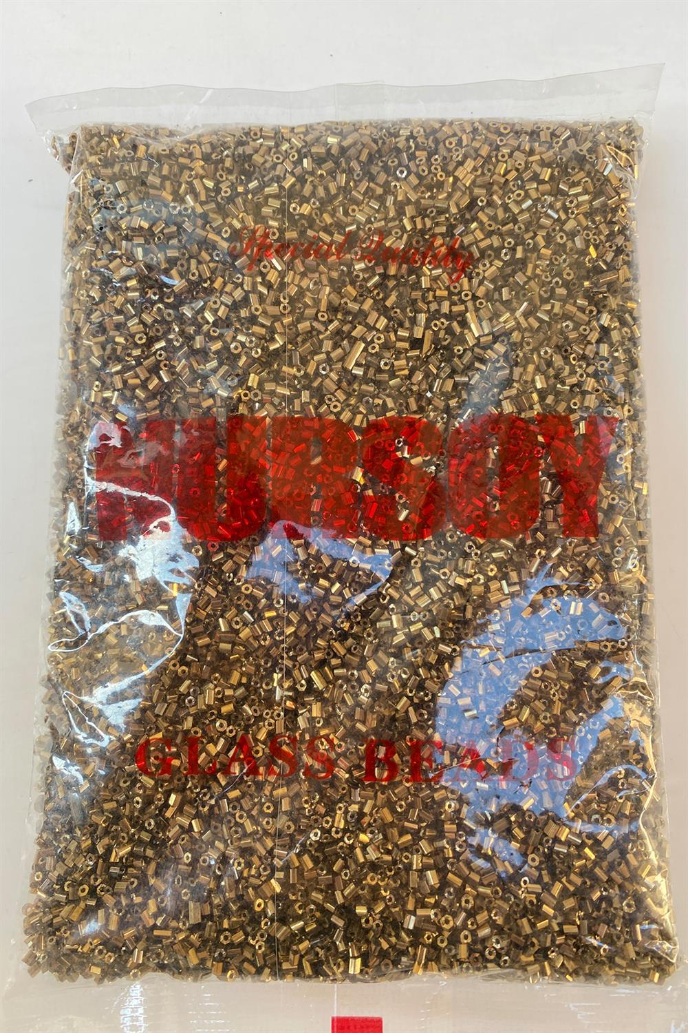 Koyu Kahve Kaplama Kesme Boncuk 2,5 mm 500 grm
