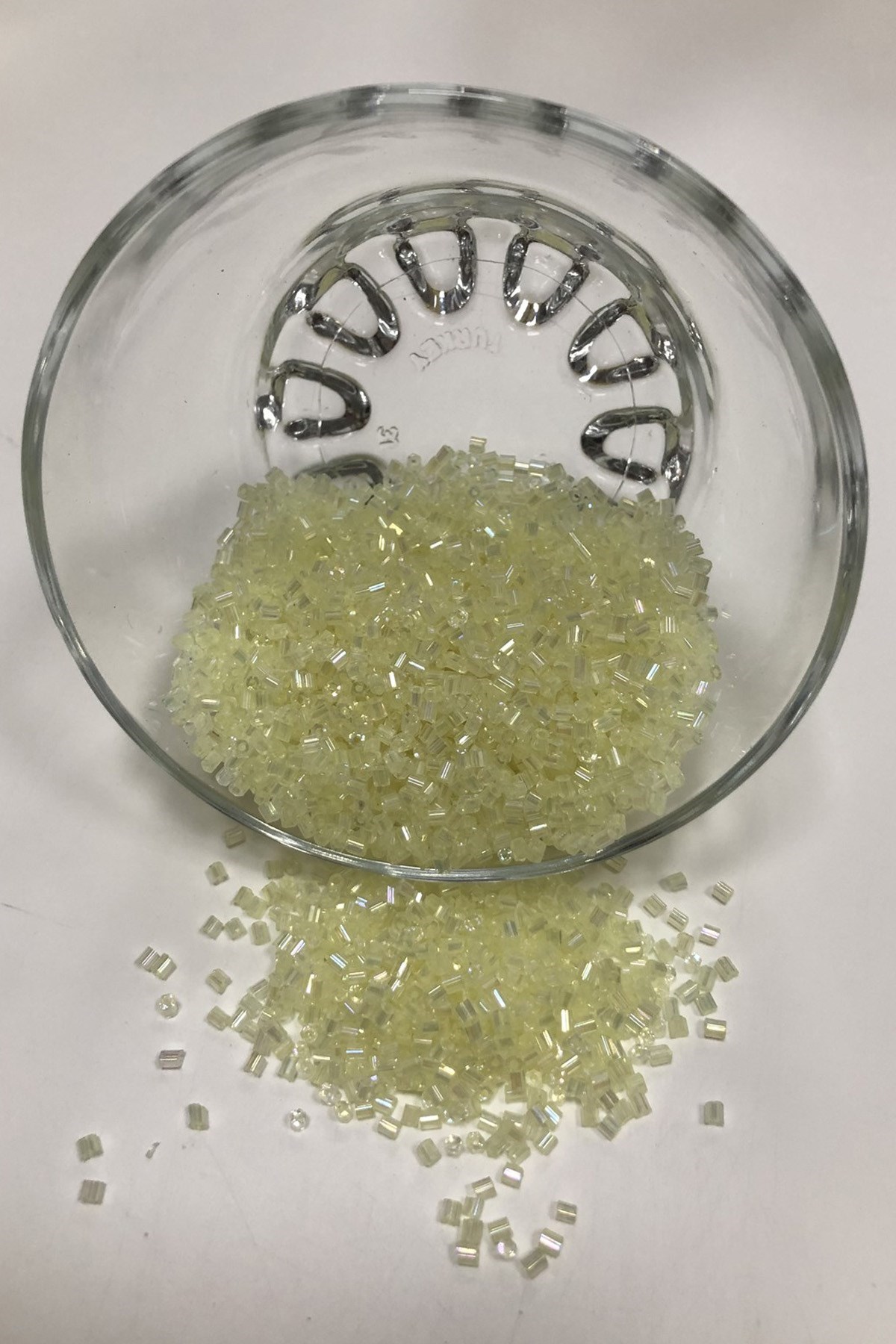 Koyu Limon Sarı Kesme Boncuk (2-2,5mm)