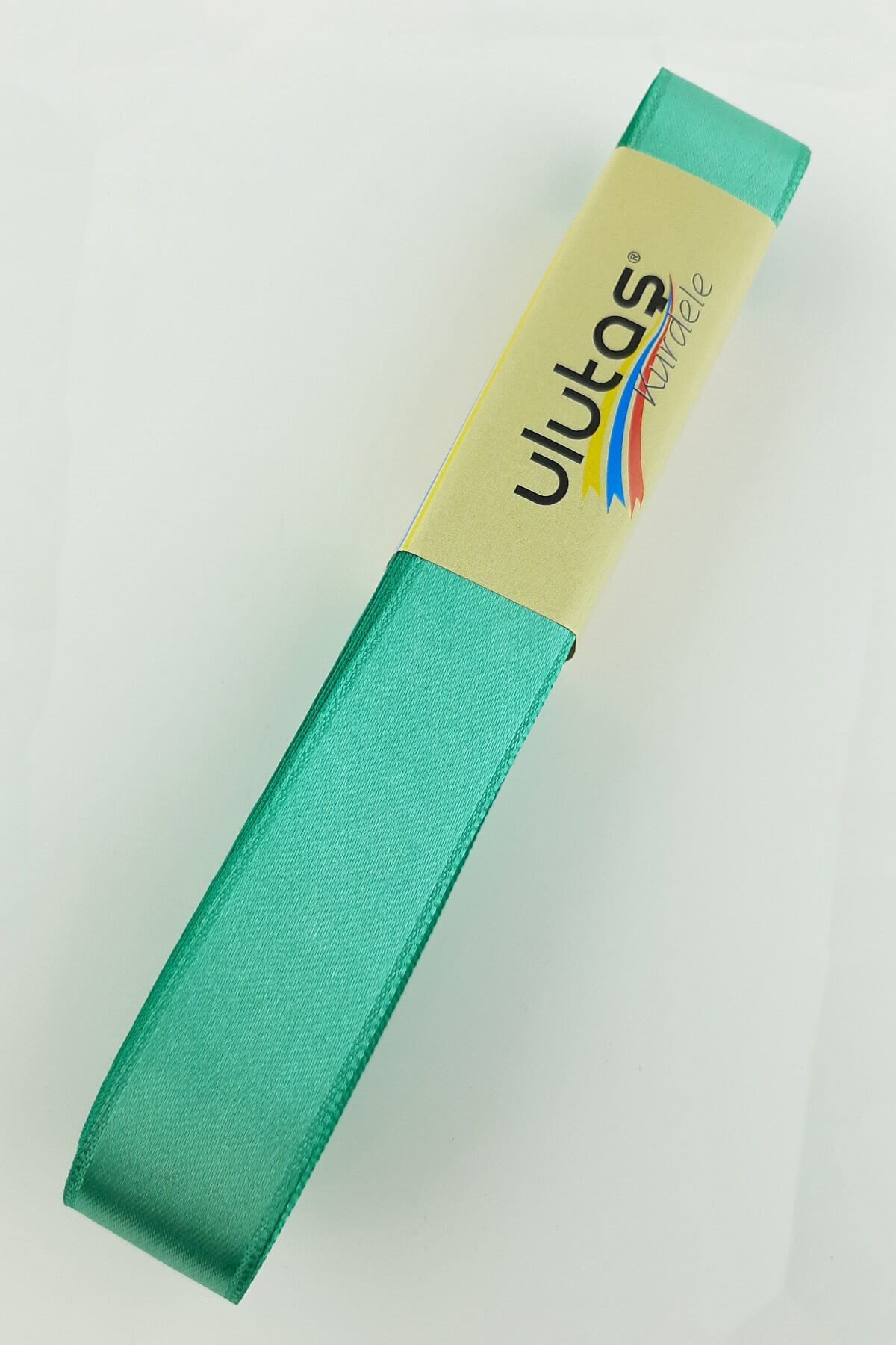 Koyu Mint Yeşili Saten Kurdele 2 cm 10 mt