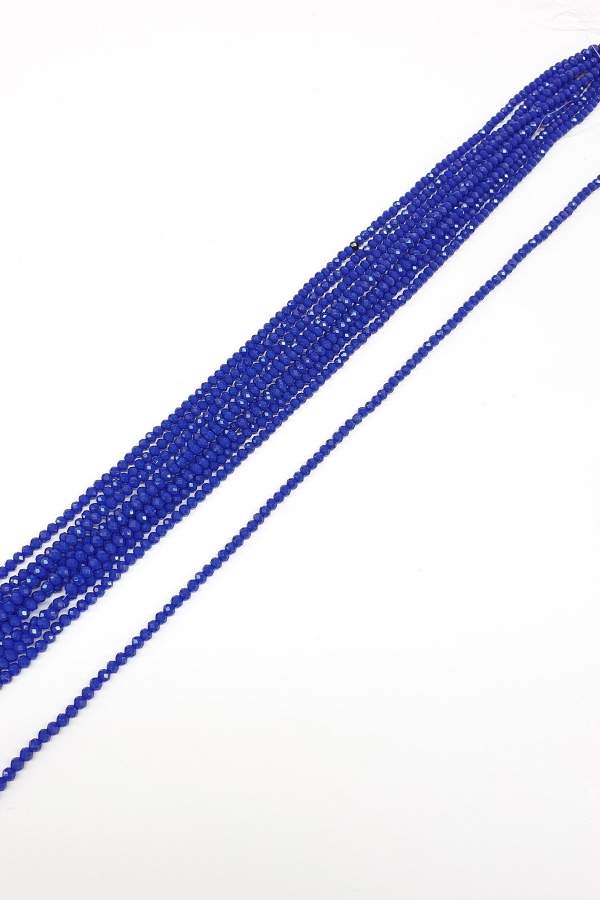 Mat Lacivert Kristal Boncuk 4 Mm
