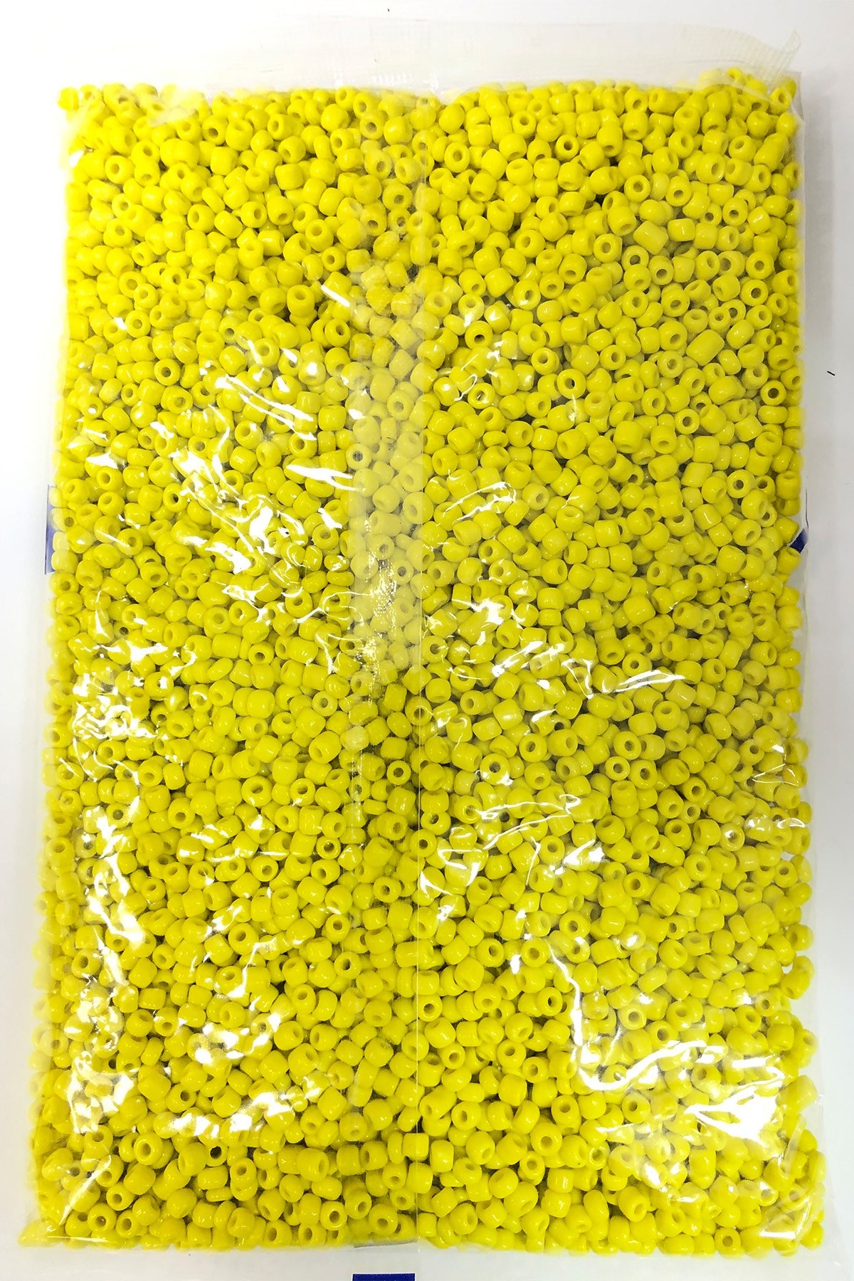 Mat Sarı Kum Boncuk 4 mm 500 gr