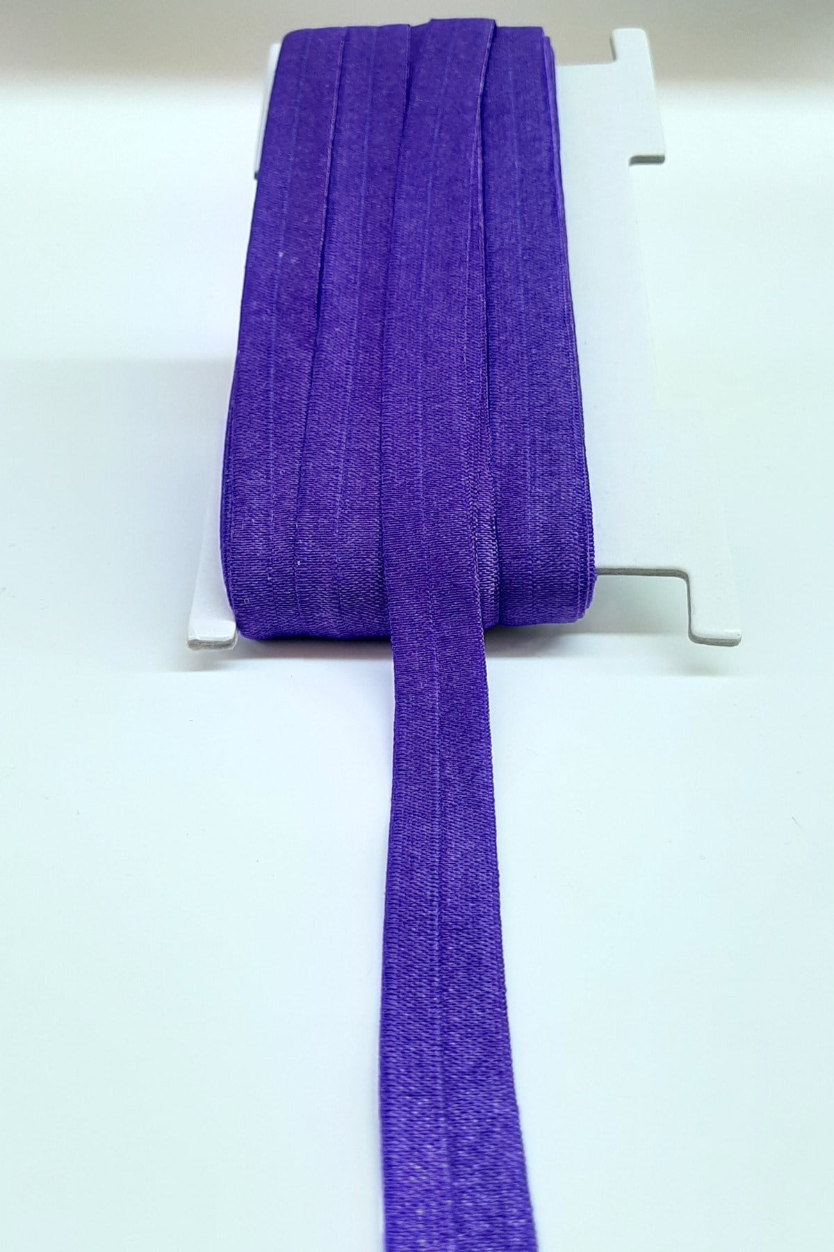 Mor Lastikli Saç Bandı 1,5cm