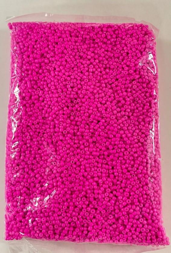 Neon Fuşya Kum Boncuk 3 Mm 500 gr