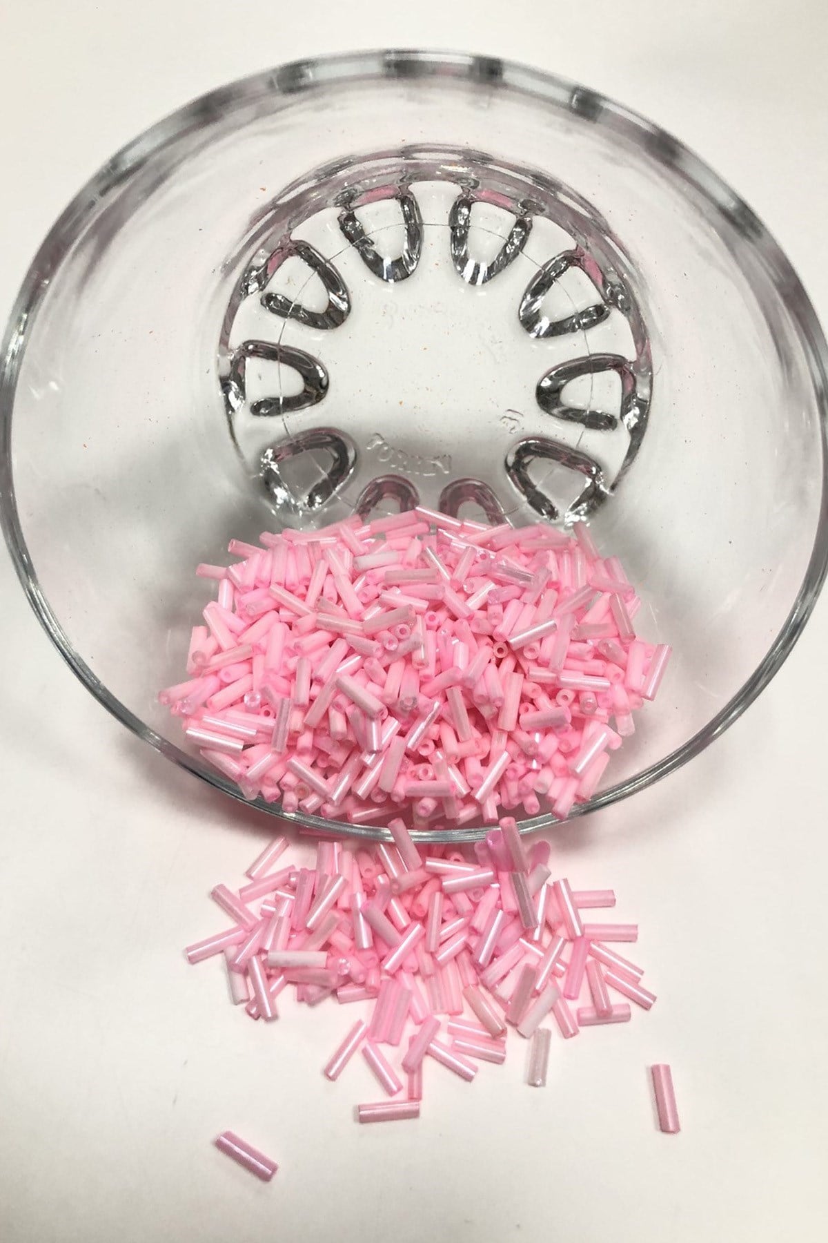 Pembe Boru Boncuk 5 mm