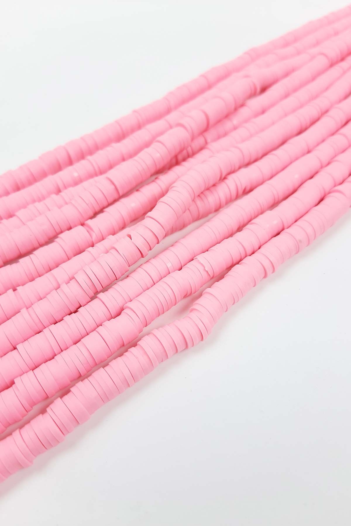Pembe Hamur Boncuk Fimo