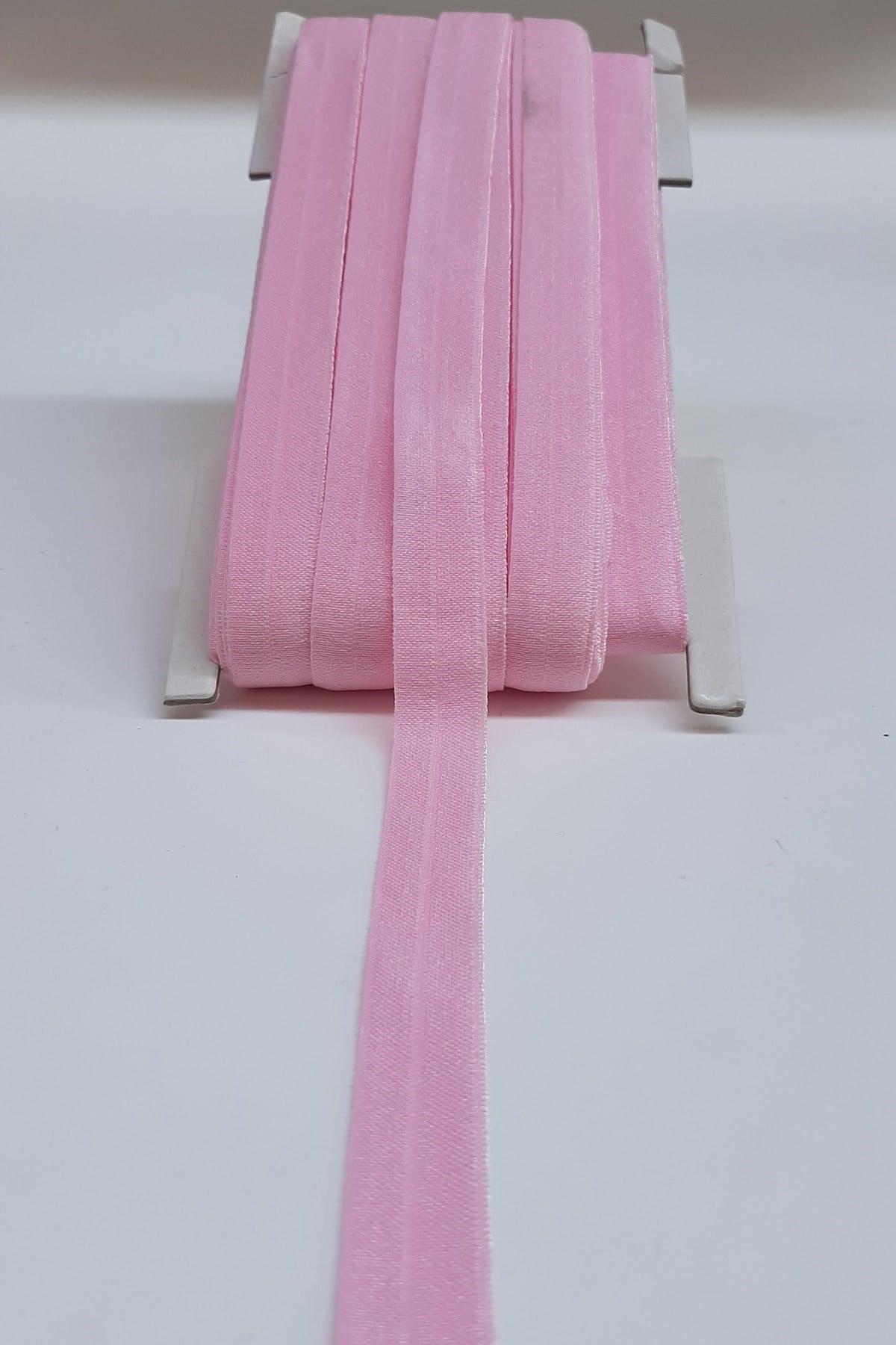 Pembe Lastikli Saç Bandı 1,5cm