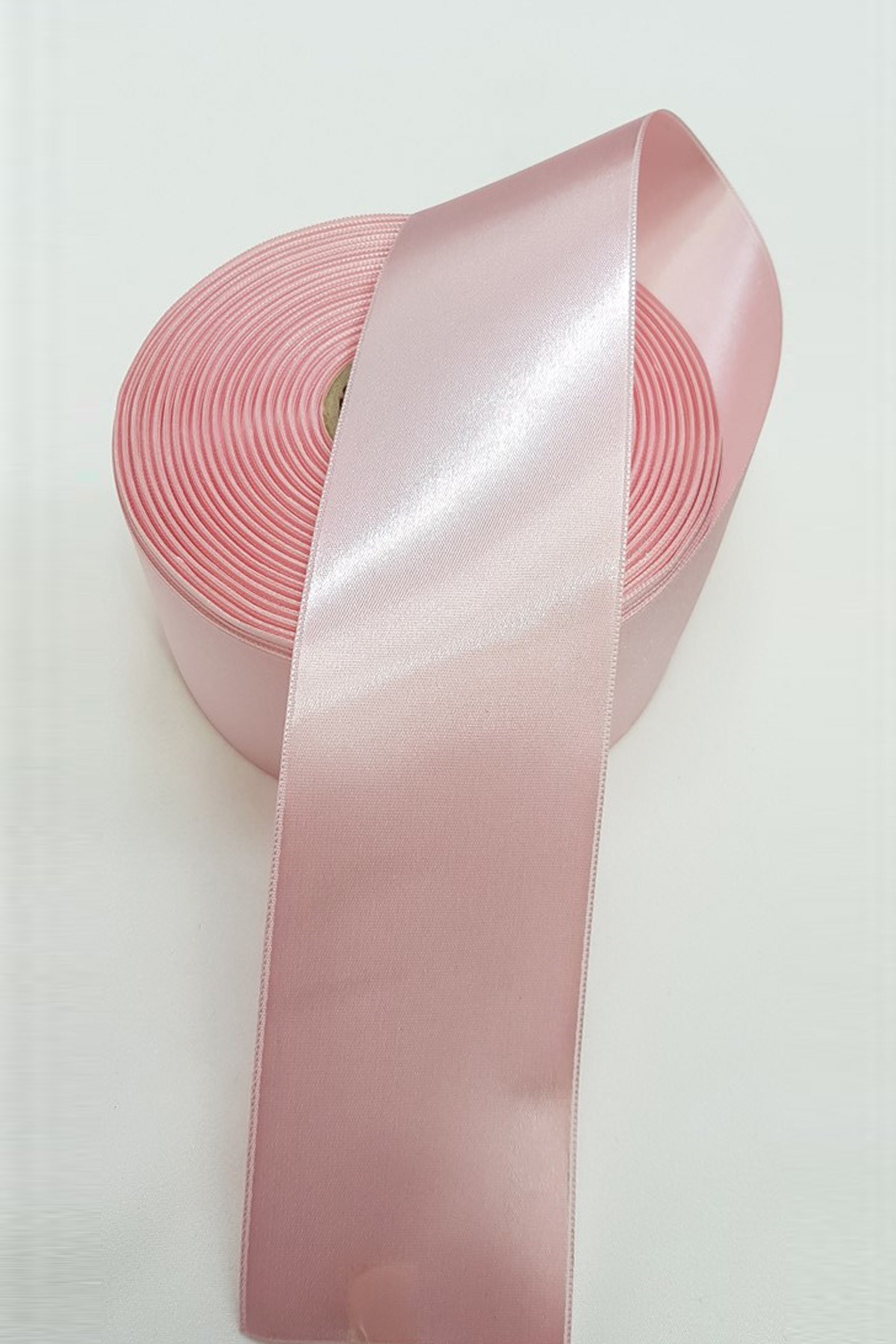 Pembe Saten Kurdele 6Cm