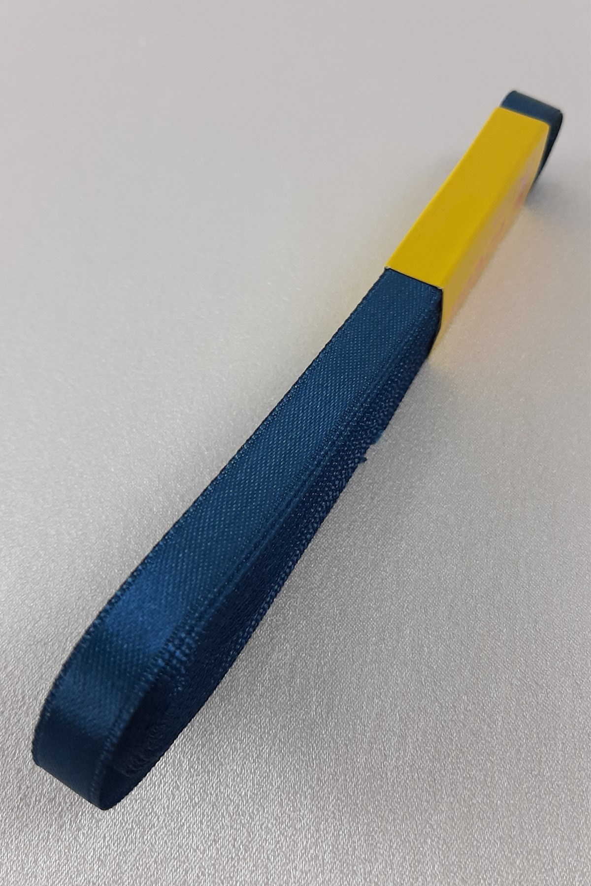 Petrol Rengi Saten Kurdele 1cm