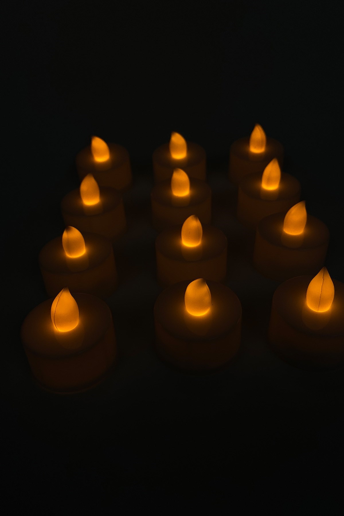 Pilli Led Mum 6 Adet