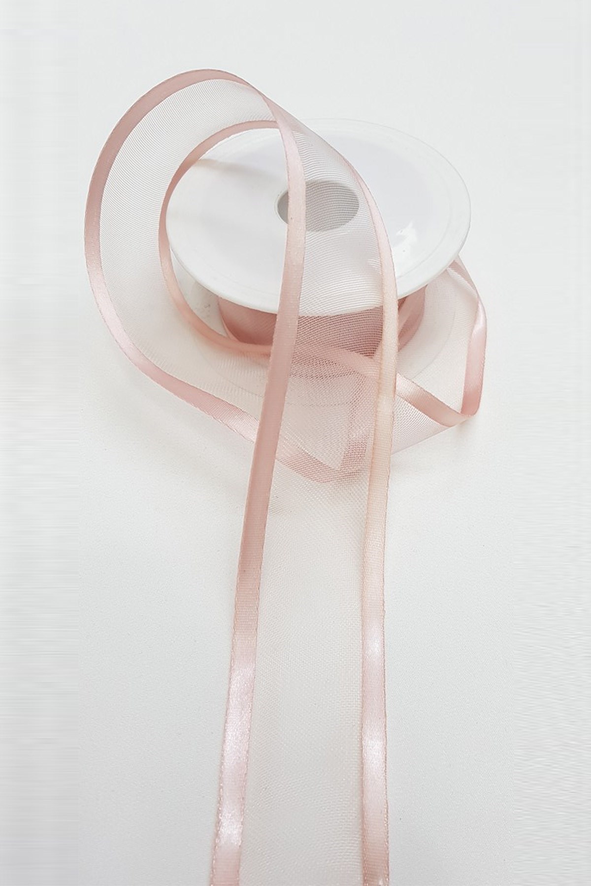 Pudra Organze Saten Kurdele 4Cm