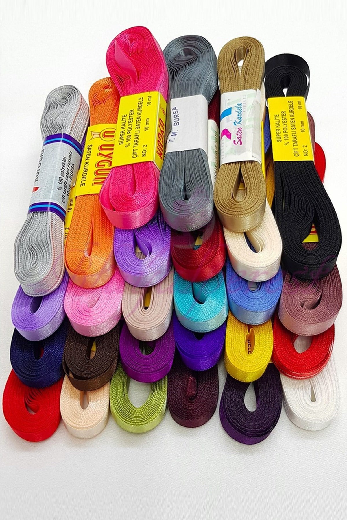 Saten Kurdele  1Cm