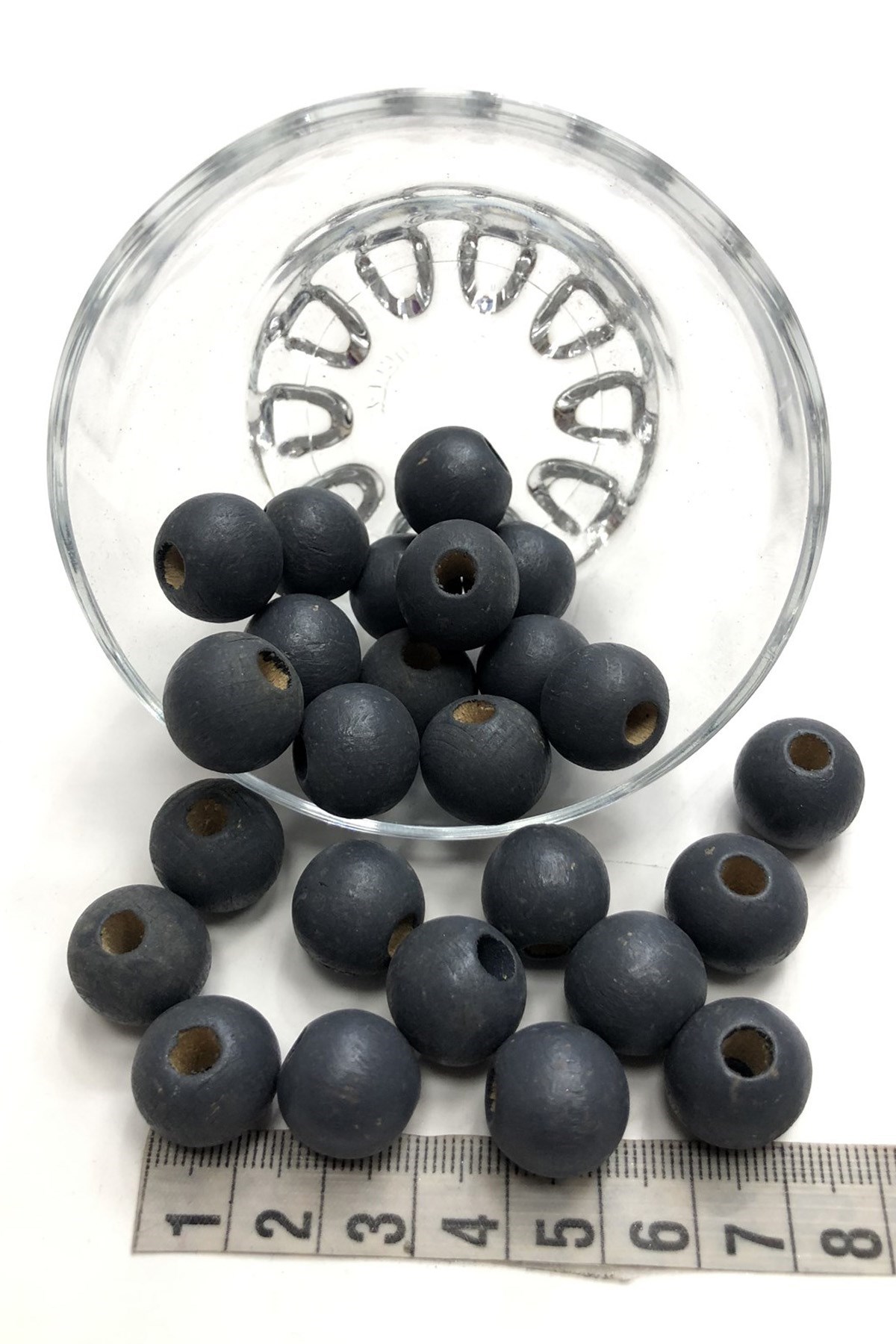 Siyah Ahşap Boncuk 25 gr