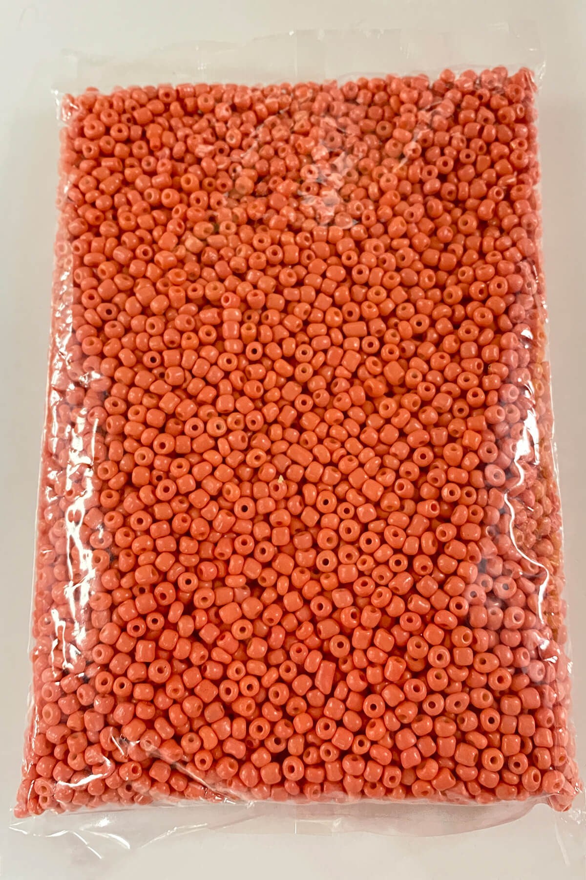Soft Turuncu Kum Boncuk 4 mm 500 gr