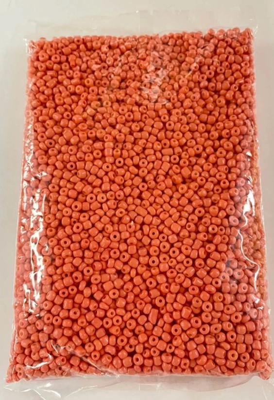 Soft Turuncu Kum Boncuk 4 Mm 500 gr