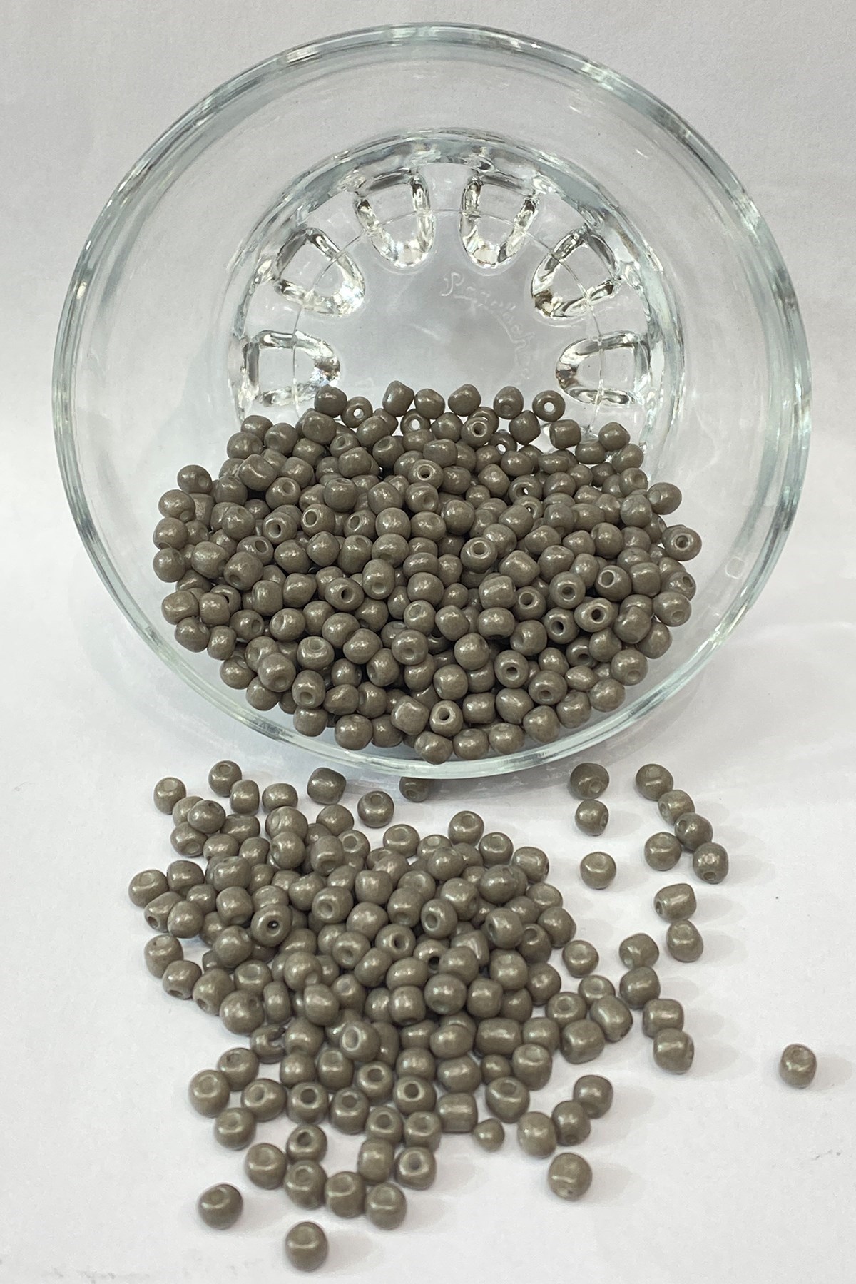 Taş Rengi Kum Boncuk 4 mm 50 gr