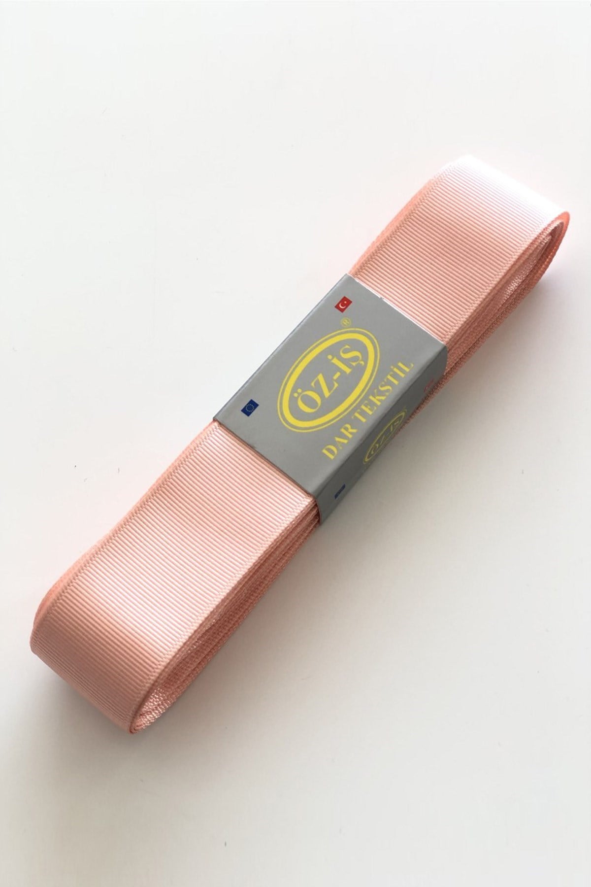 Yavruağzı Rengi Grogren Kurdele 3 cm 10 mt