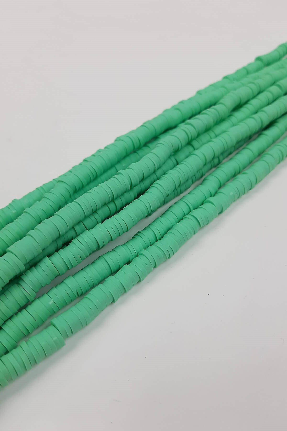 Yeşil 6 mm Fimo Boncuk