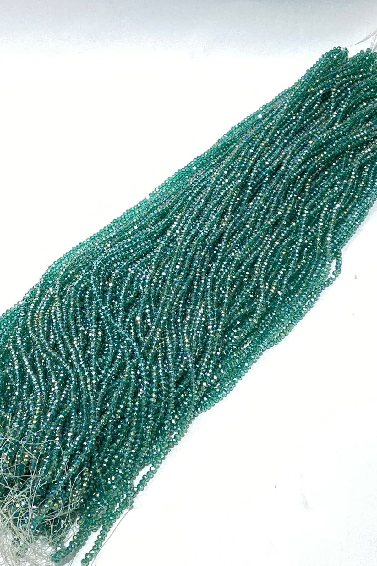 Yeşil Kristal Boncuk 4 mm