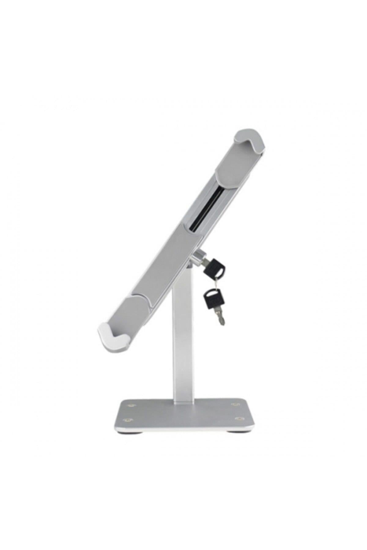 360° Dönerli Metal Tablet Tutucu Duvar Tablet Kilitli Holder