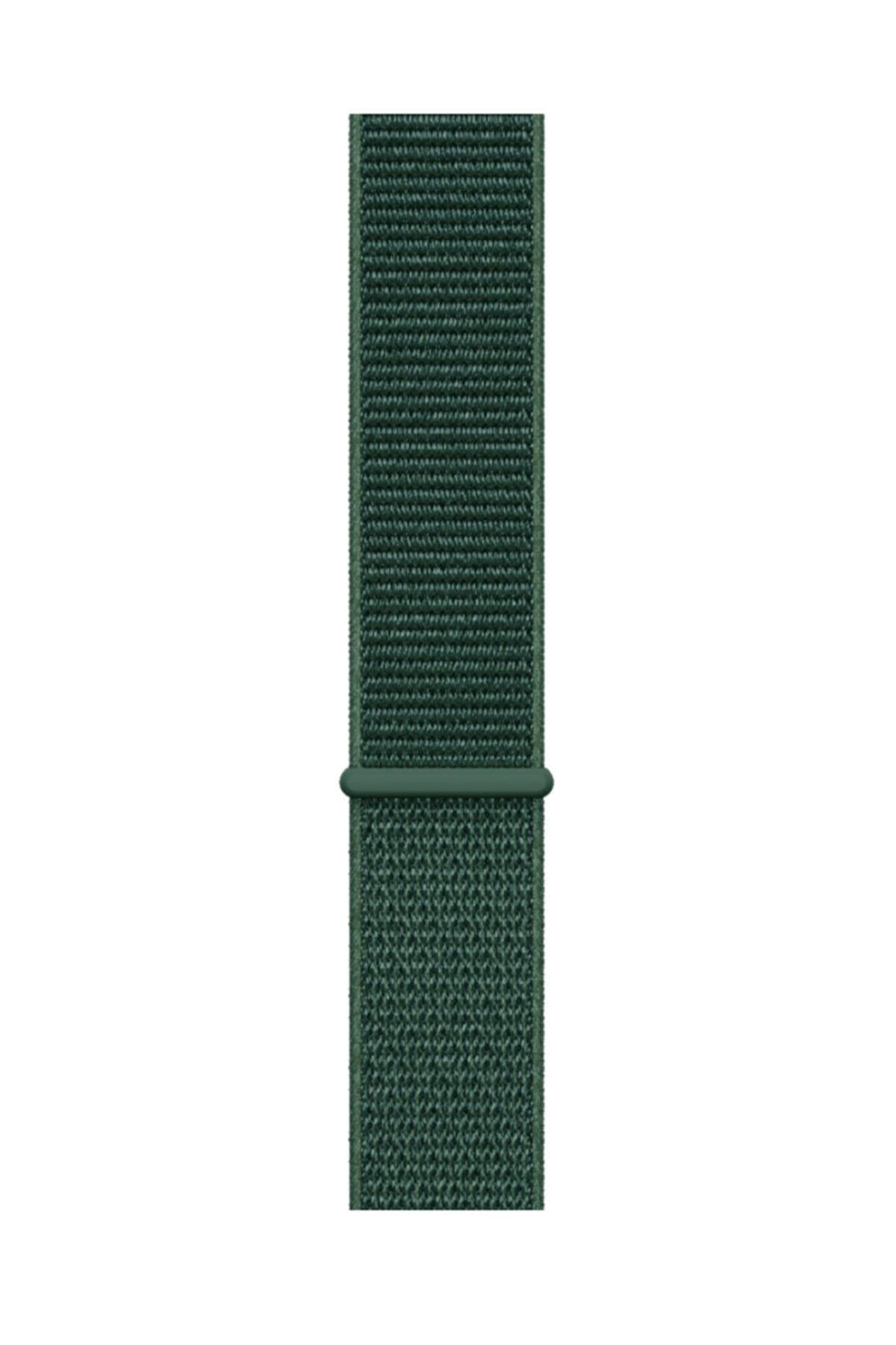 Amazfit Gtr 47 Mm(A1902) Için Dokuma Kordon Pine Green (ÇAM YEŞİLİ)