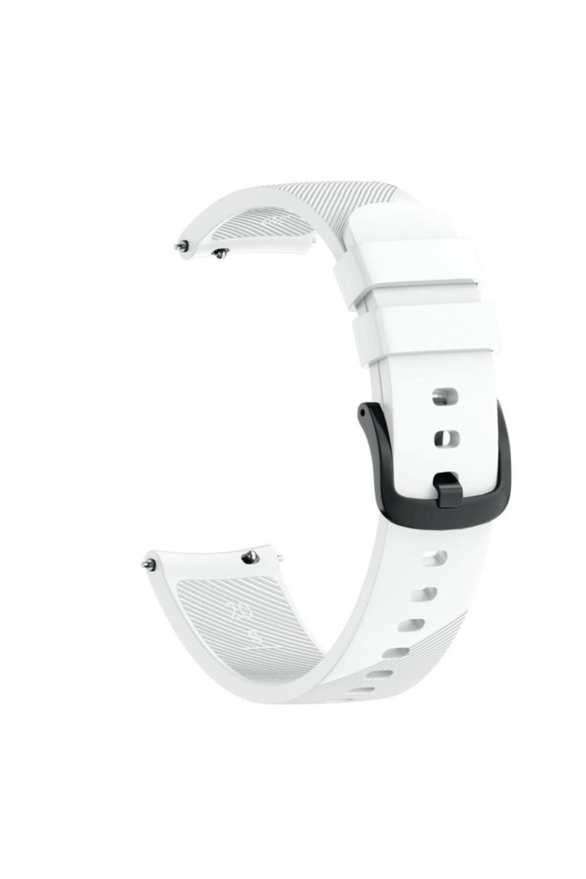 Amazfit Gts A1914 Için Silikon Kordon - Beyaz