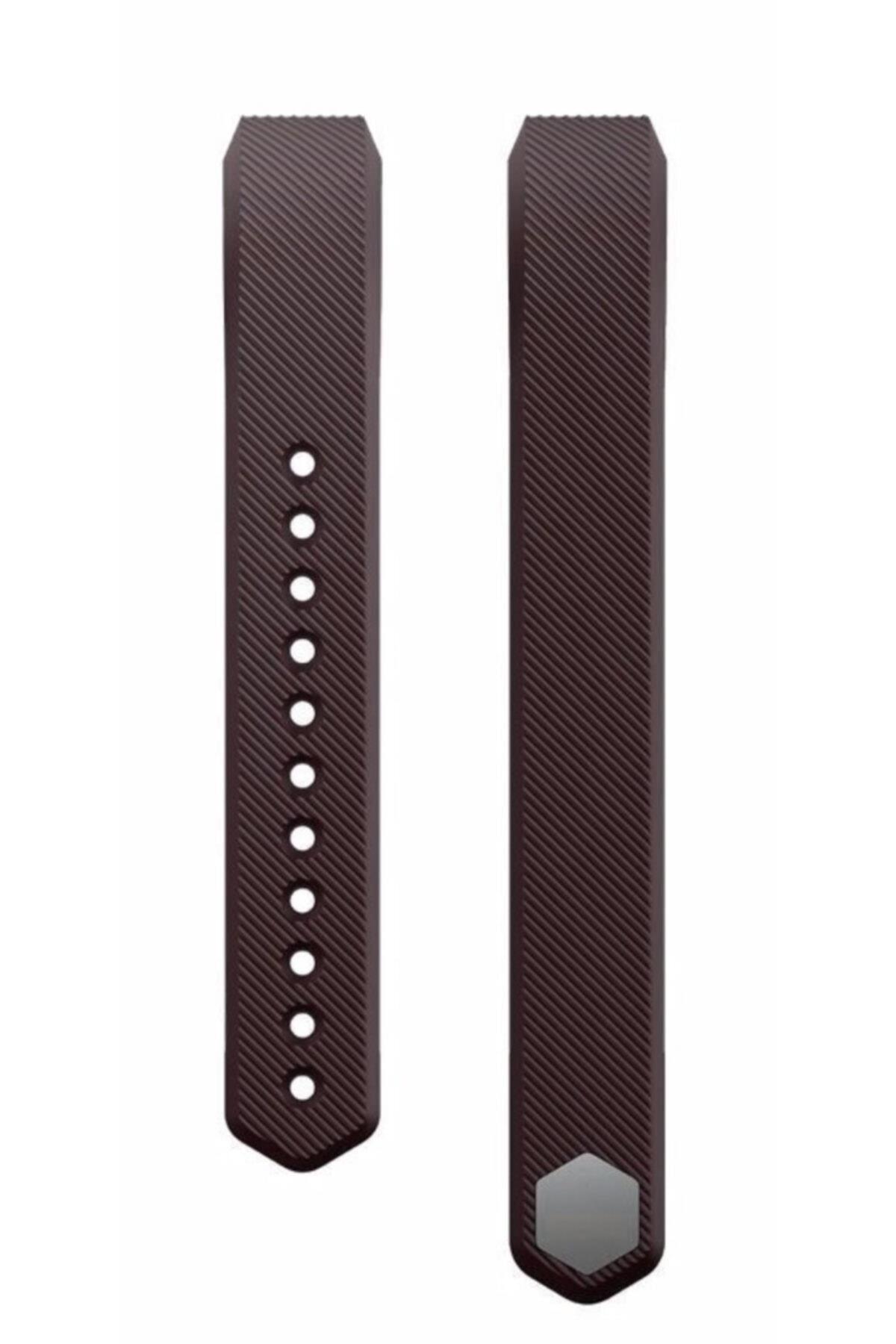Fitbit Alta Hr Uyumlu Small Beden(s Sıze) Silikon Kordon Kahverengi