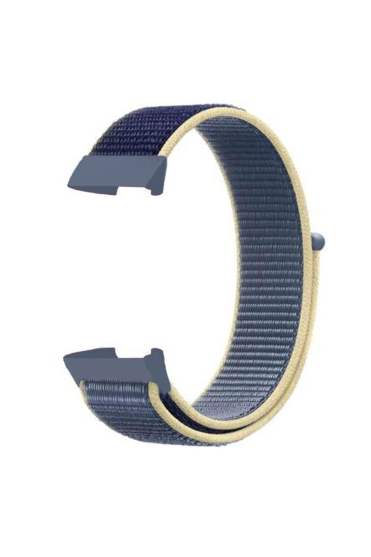 Fitbit Charge 4 Için Dokuma Kordon Alaskan Blue