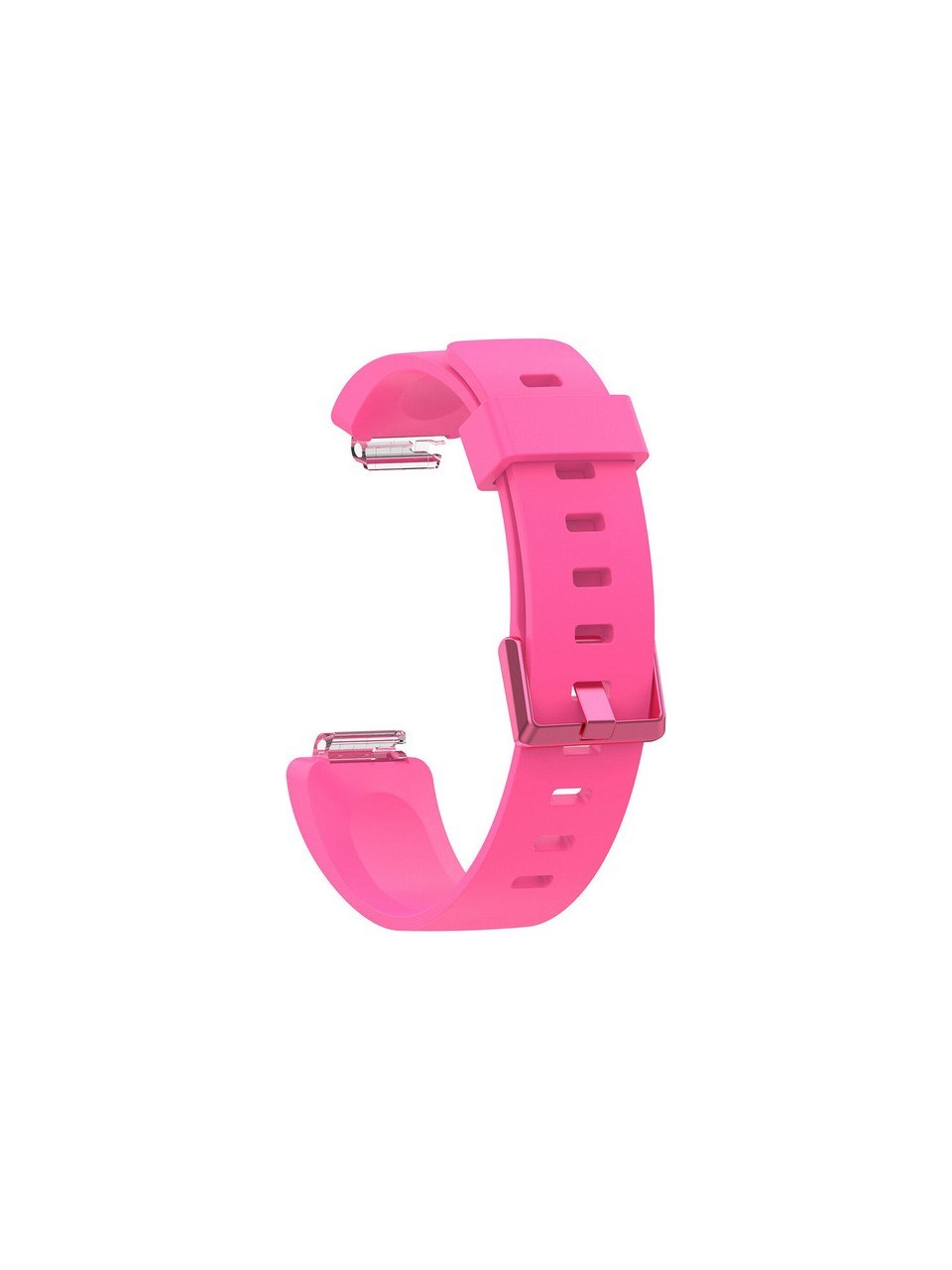 Fitbit Inspıre Uyumlu Large Beden(l Sıze) Silikon Kordon Pembe