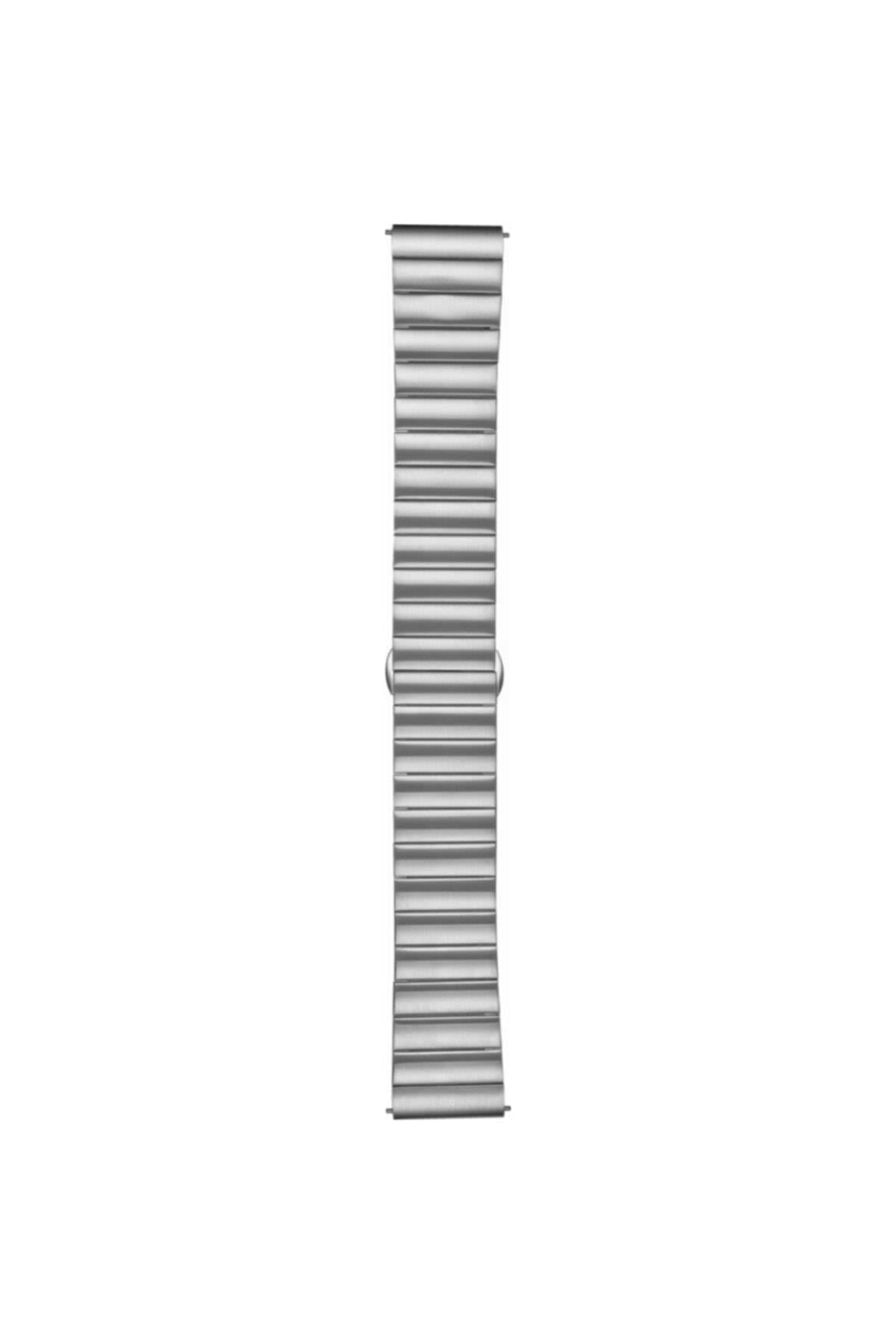 Galaxy Active 2 44(Sm-r820) Için Baklalı Metal Kordon Gümüş