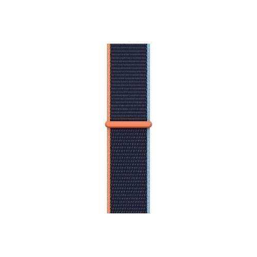 Garmin 245 - 245 Music Uyumlu Dokuma Kordon Kayış Deep Navy
